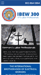 Mobile Screenshot of ibewlocal300.org